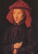 Jan Van Eyck Giovanni Arnolfini (mk45) oil on canvas